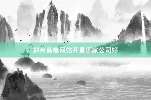郑州高端网站开垦哪家公司好