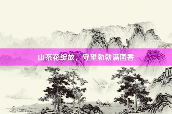 山茶花绽放，守望勃勃满园香
